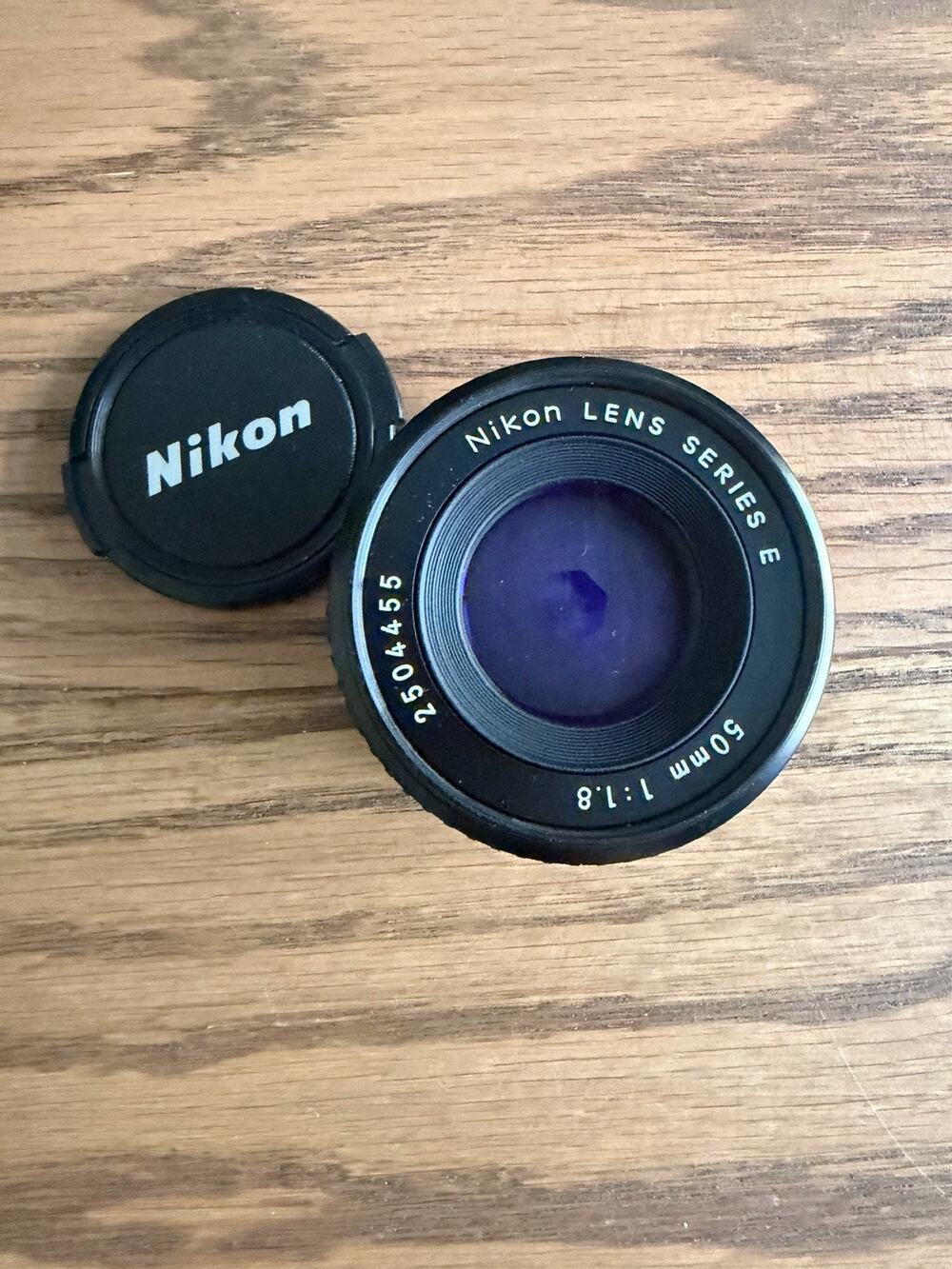 Vintage Nikon 50mm f1.8 Series E Lens F Mount